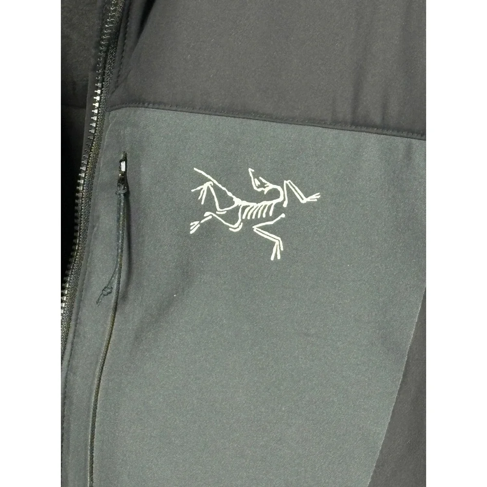 Arcteryx Proton LT Jacket Mens XL Black Grey Insulated Full Zip Lightweight Coat